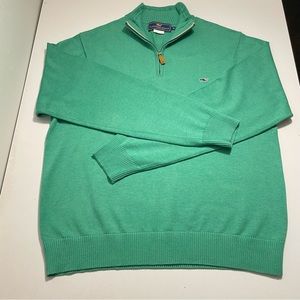 Vineyard Vines Long Sleeve Quarter Zip Sweater Lightweight